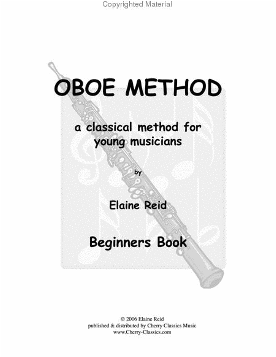 Oboe Method #1 for Beginners