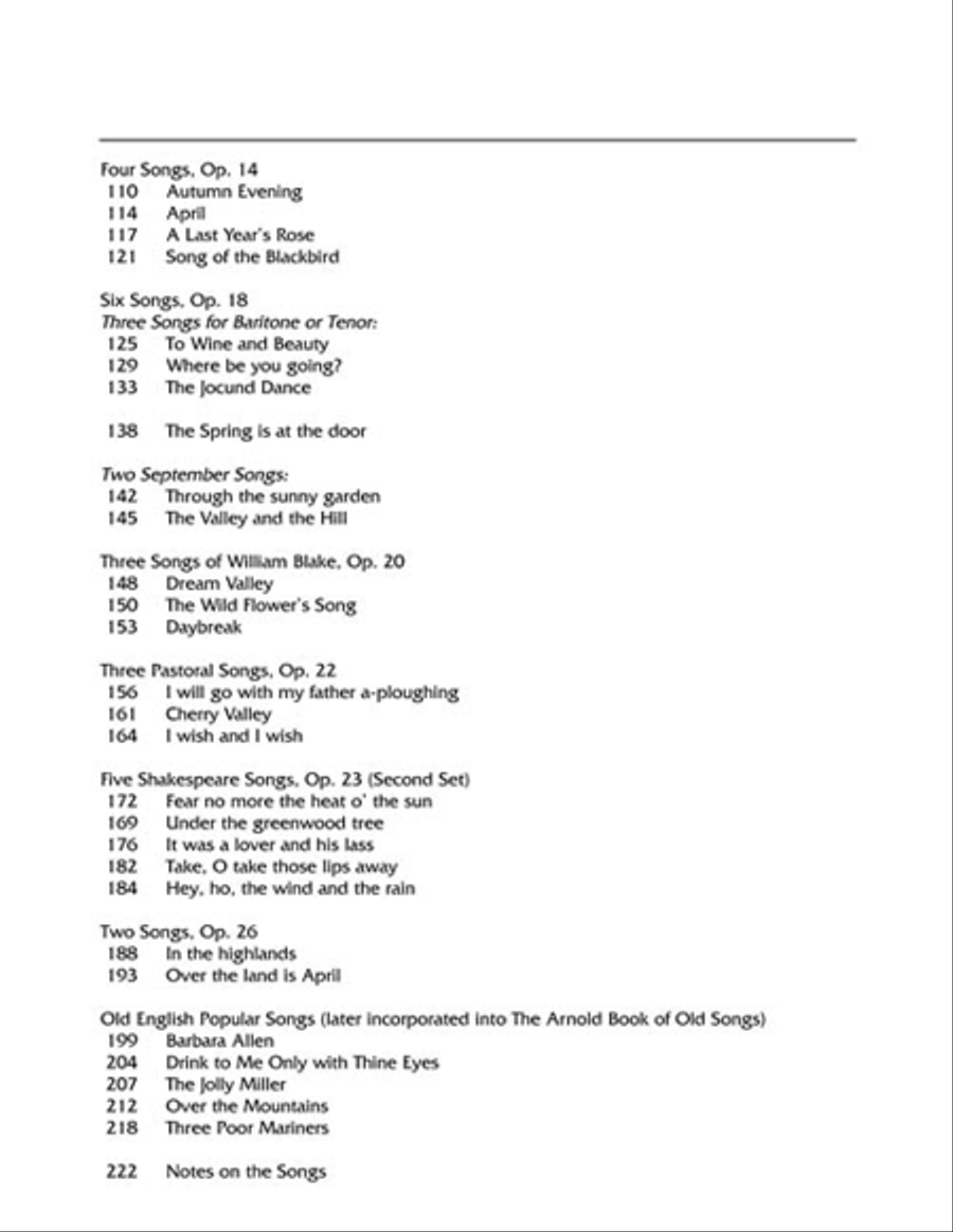 Roger Quilter: 55 Songs Low Voice scores gallery preview page 4