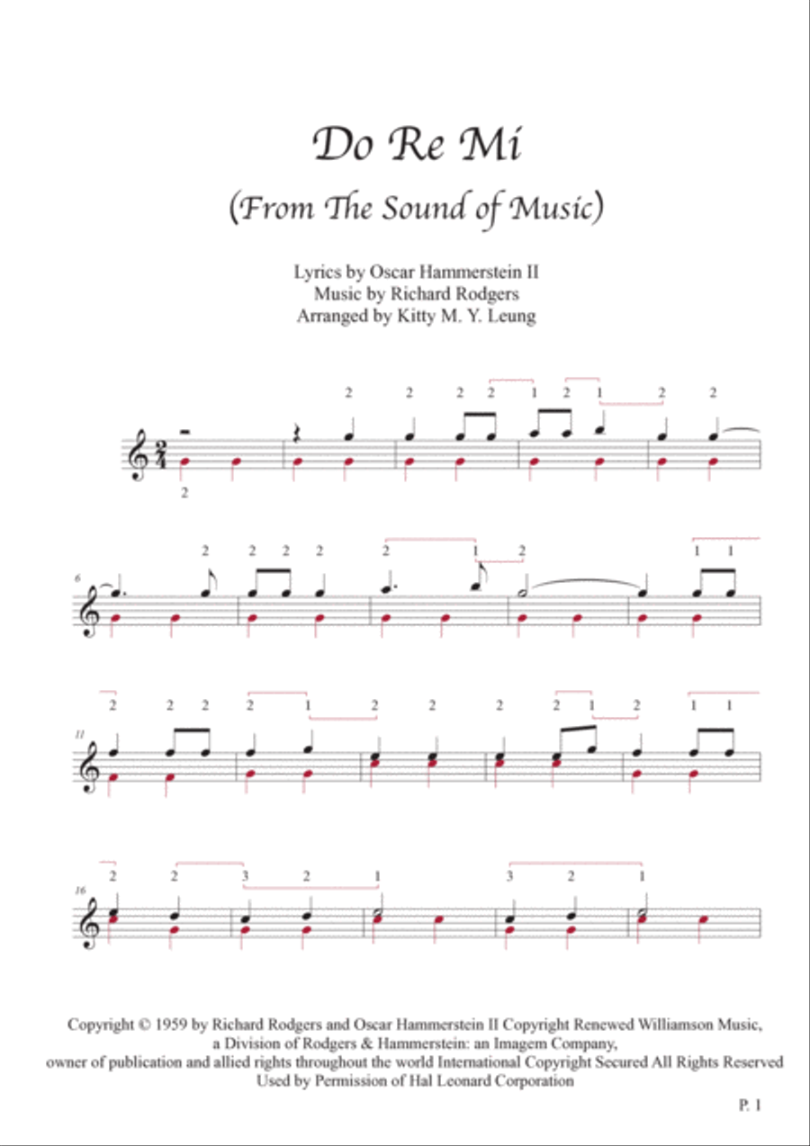 Do-Re-Mi Harp scores gallery preview page 3