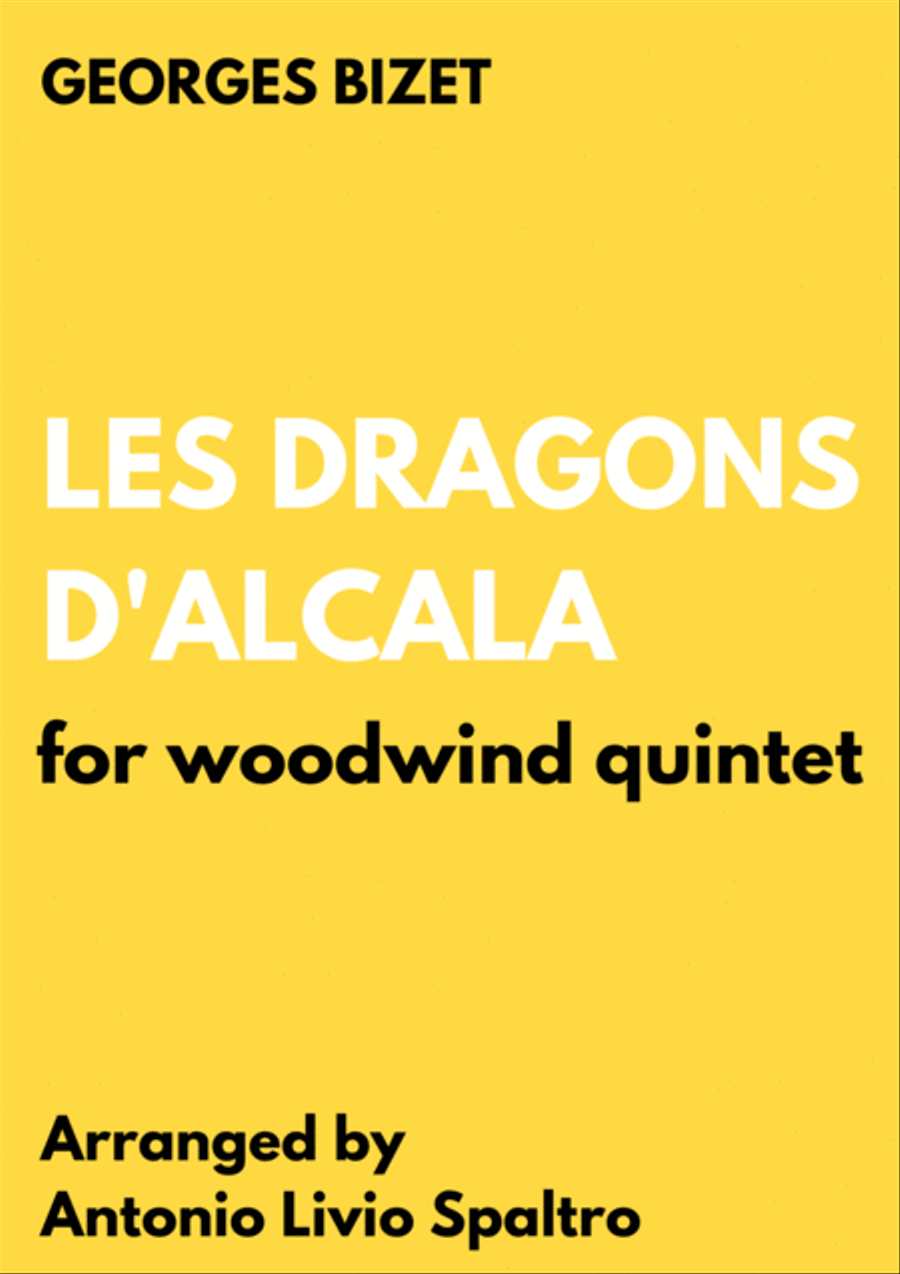 Les Dragons d'Alcala (from Carmen) for Woodwind Quintet Woodwind Quintet scores gallery preview page 1
