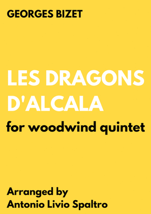 Book cover for Les Dragons d'Alcala (from Carmen) for Woodwind Quintet