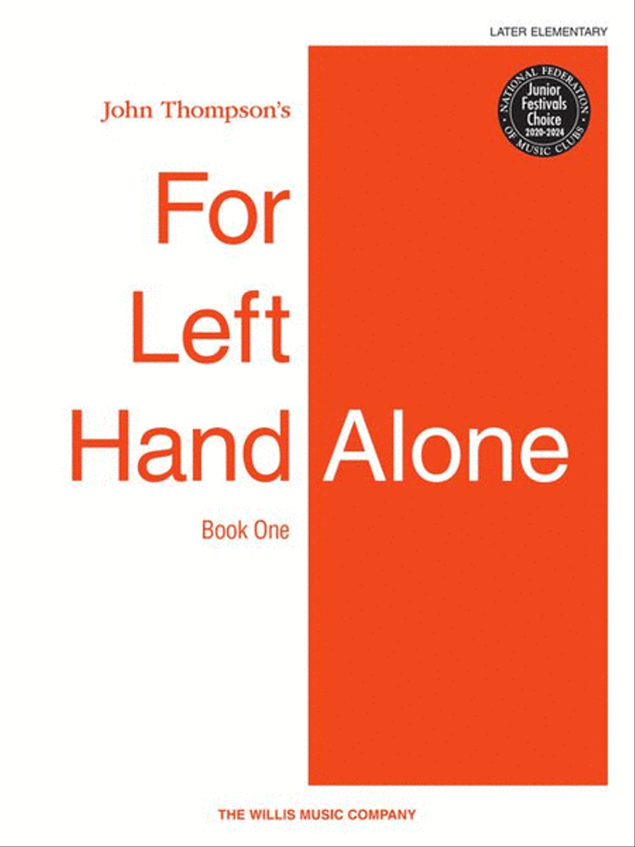 For Left Hand Alone – Book 1 Piano Method scores gallery preview page 2