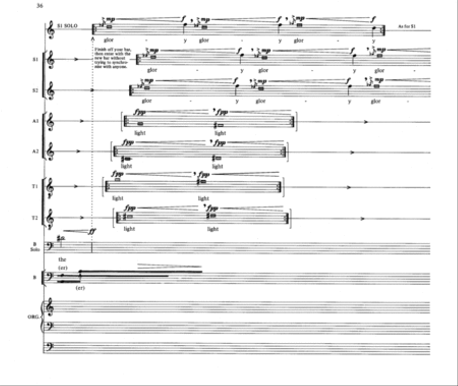 Magnificat and Nunc Dimittis 4-Part scores gallery preview page 3