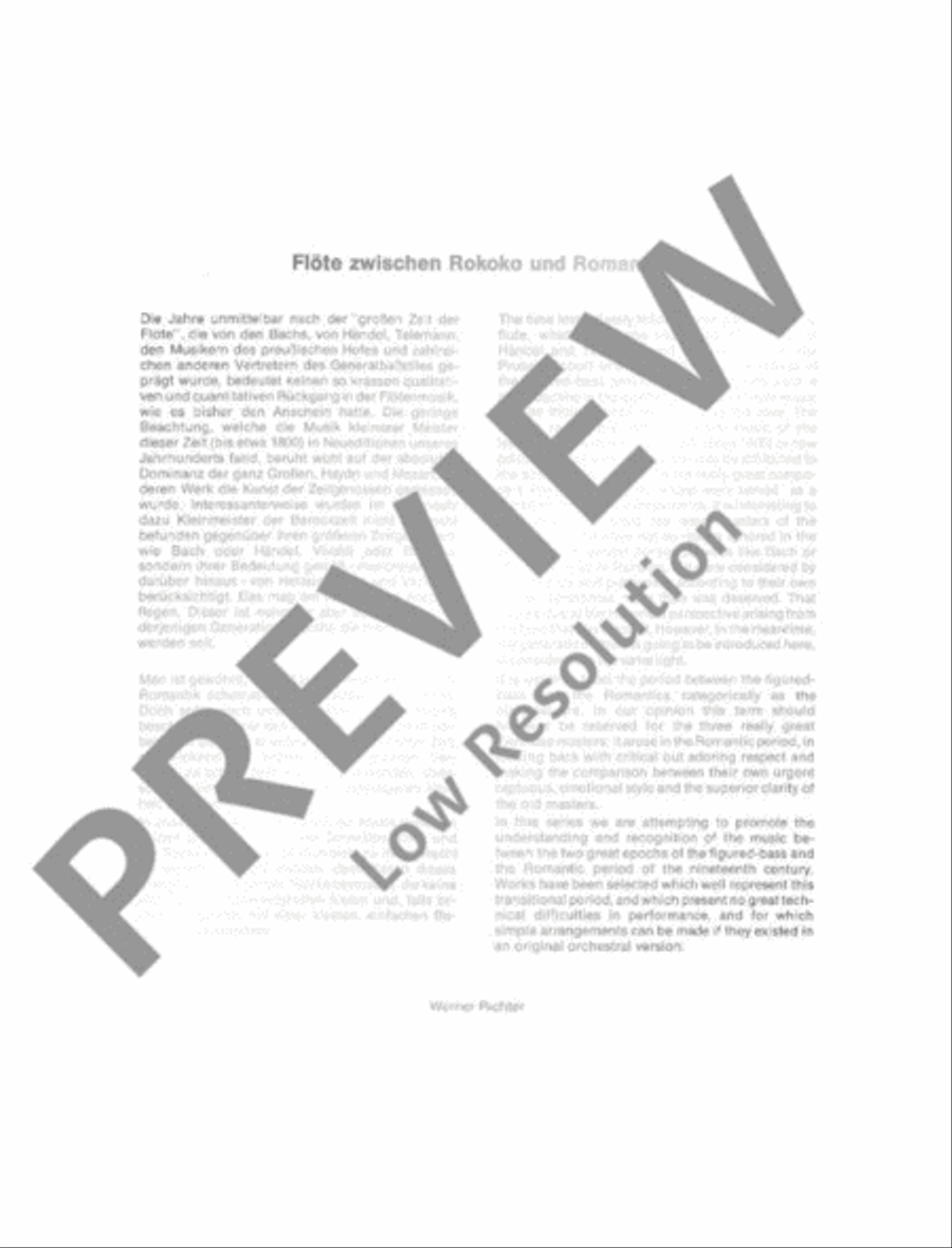 Concerto C major Flute scores gallery preview page 3