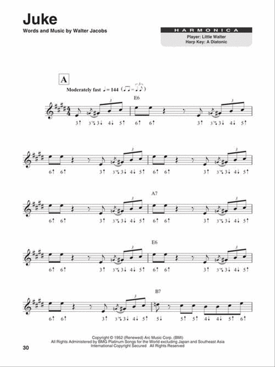 Chicago Blues Chicago Blues Harmonica scores gallery preview page 6