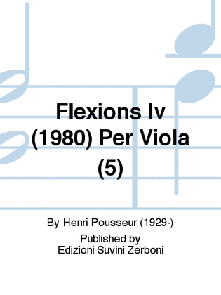 Flexions Iv (1980) Per Viola (5)