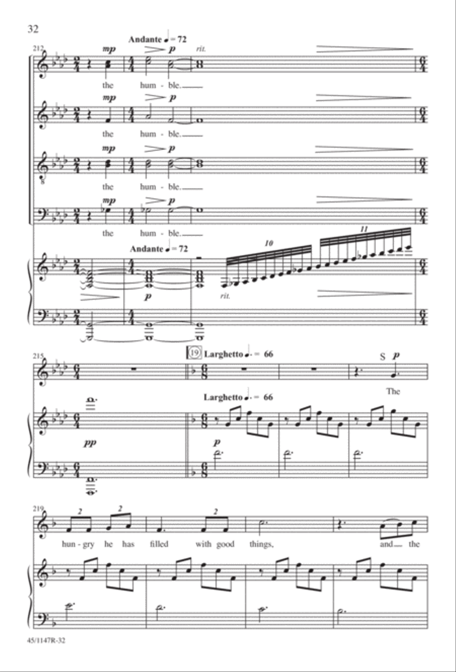 Magnificat Magnificat Divisi scores gallery preview page 33