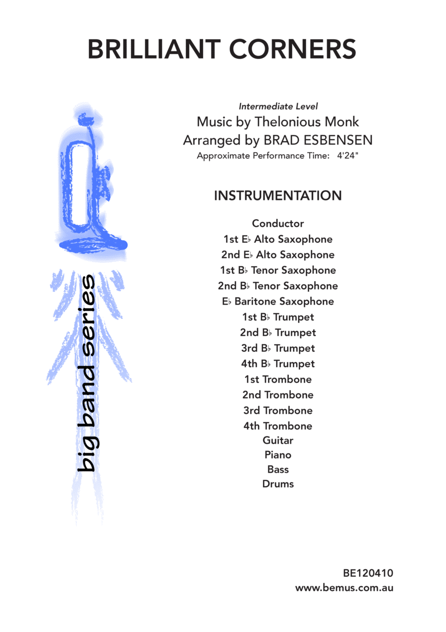 Brilliant Corners Jazz Ensemble scores gallery preview page 1