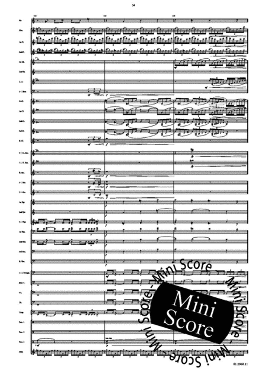 Jeanne d'Arc Concert Band scores gallery preview page 40