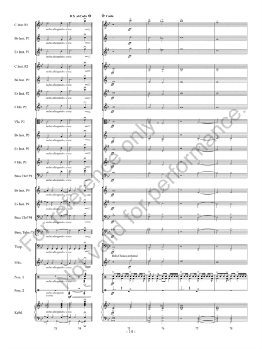 Antecedium Concert Band - Sheet Music page 15