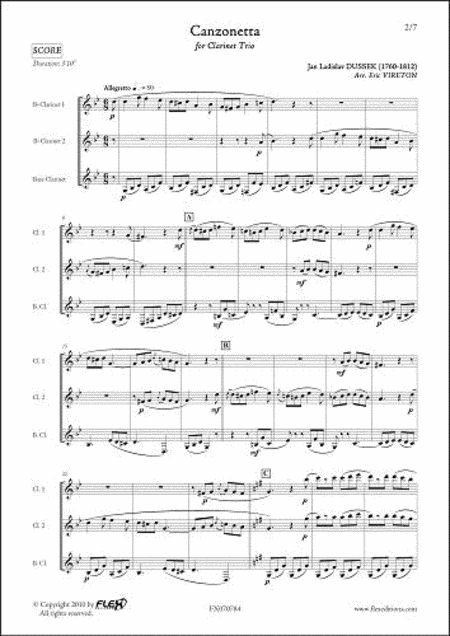 Wolfgang Amadeus Mozart : Canzonetta