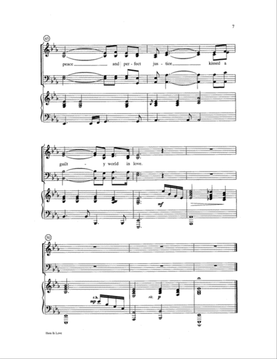 Here Is Love Choir scores gallery preview page 7