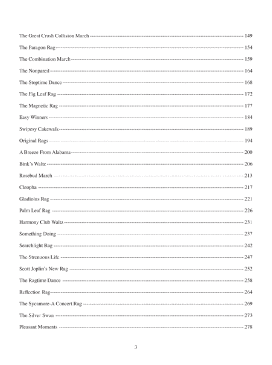 Complete Works of Scott Joplin Acoustic Guitar scores gallery preview page 9