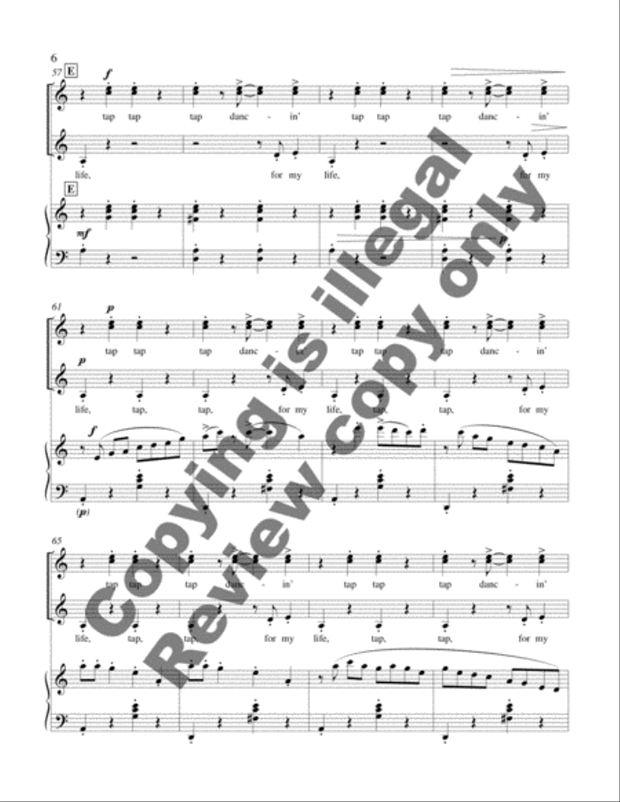 Dreams and Dances: 1. Bones Be Good! SSA scores gallery preview page 10