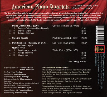 American Piano Quartets