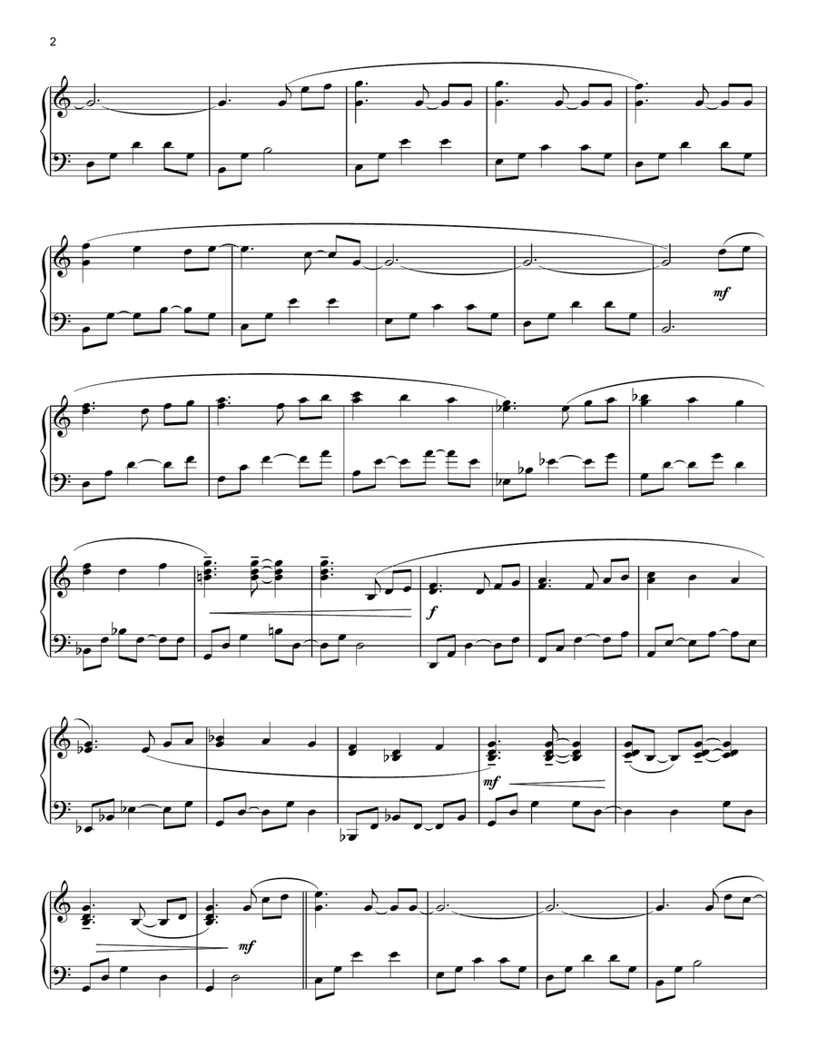 11,000 Miles 11,000 Miles Piano Solo scores gallery preview page 2