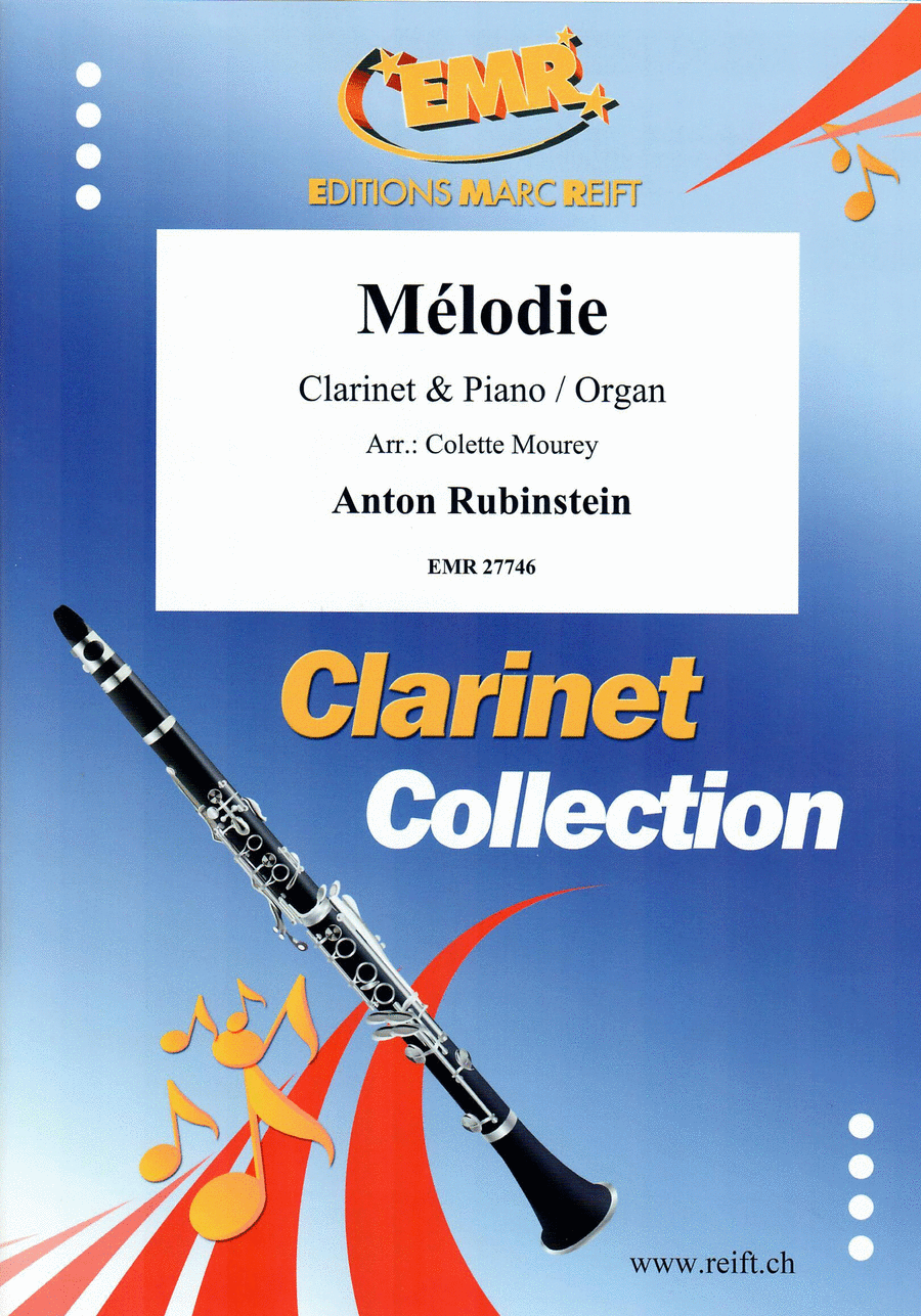 Melodie Clarinet Solo scores gallery preview page 1
