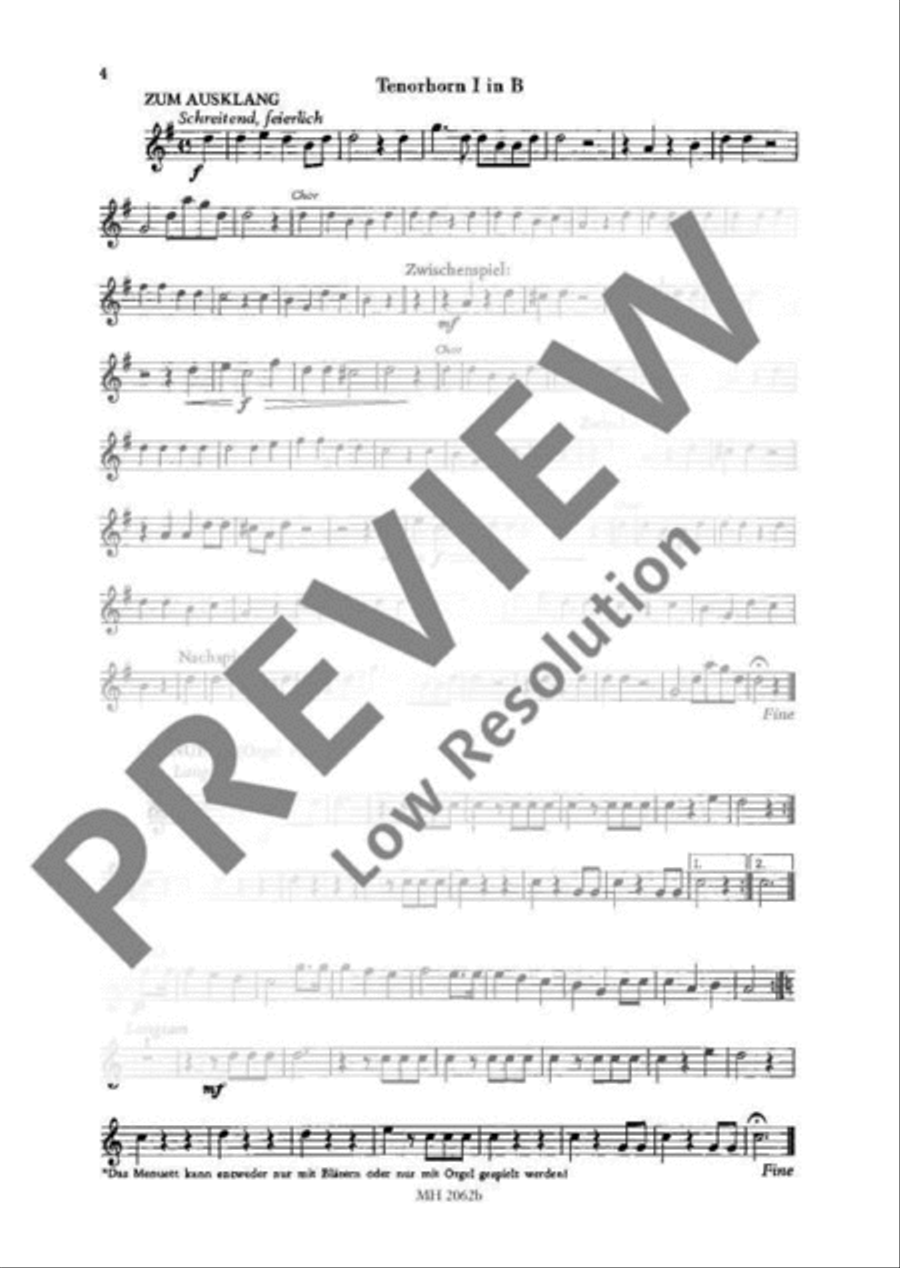 Die Kleine Messe Die Kleine Messe Mixed Choir scores gallery preview page 19