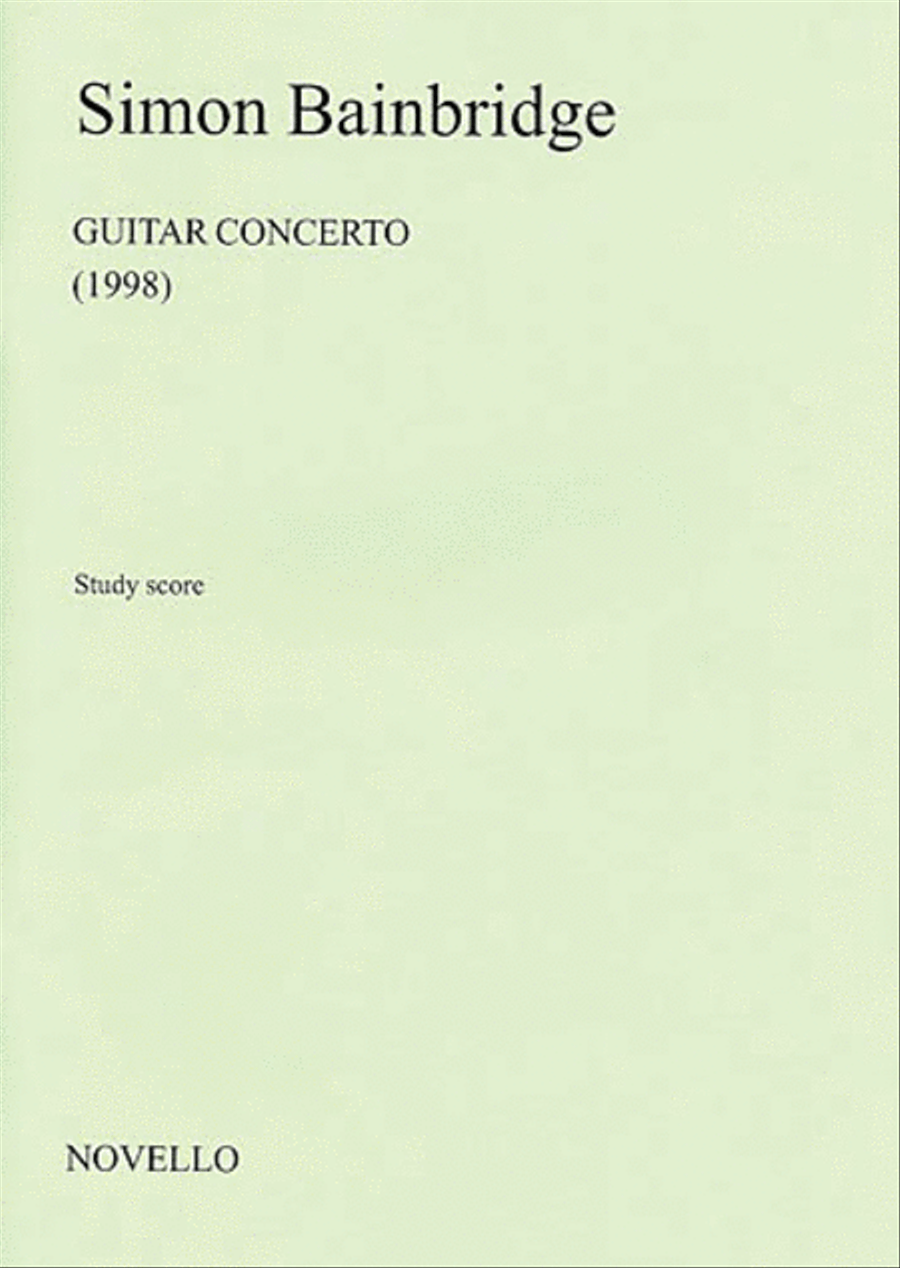 Guitar Concerto Orchestra scores gallery preview page 1
