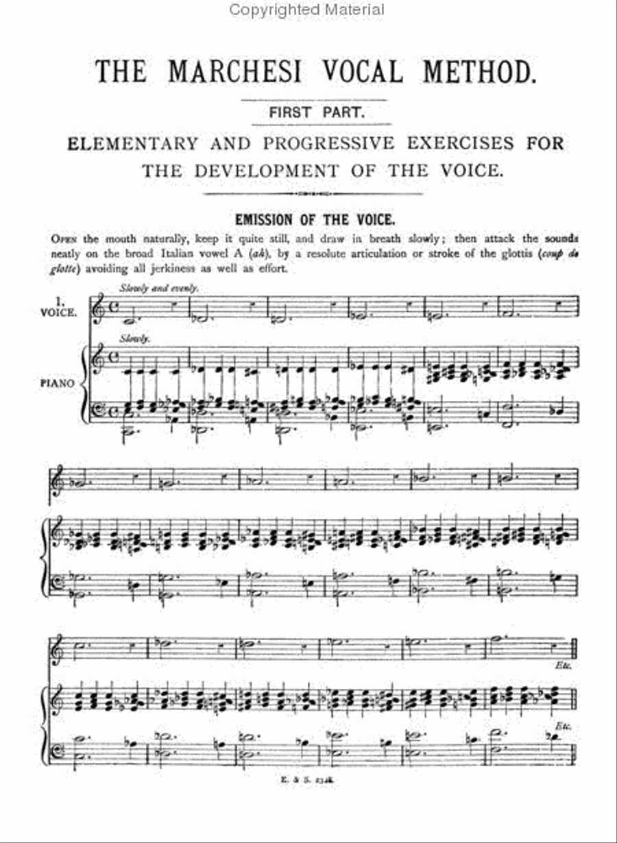 Bel Canto -- A Theoretical and Practical Vocal Method Choir scores gallery preview page 2