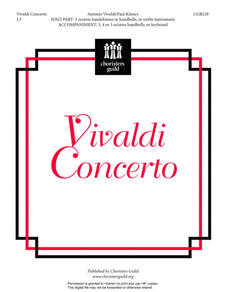 Vivaldi Concerto image number null