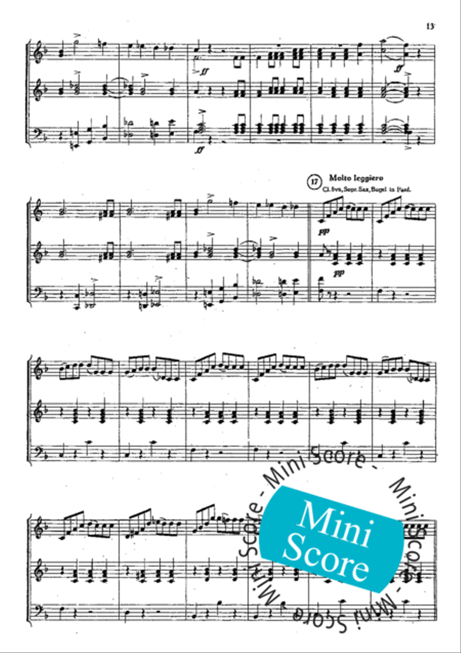Zampa Zampa Concert Band scores gallery preview page 18