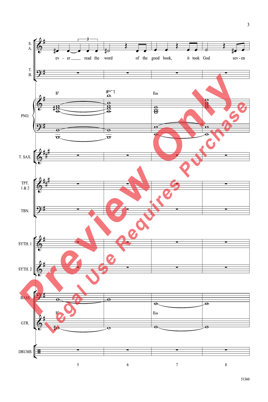 Corn Corn Choir scores gallery preview page 3