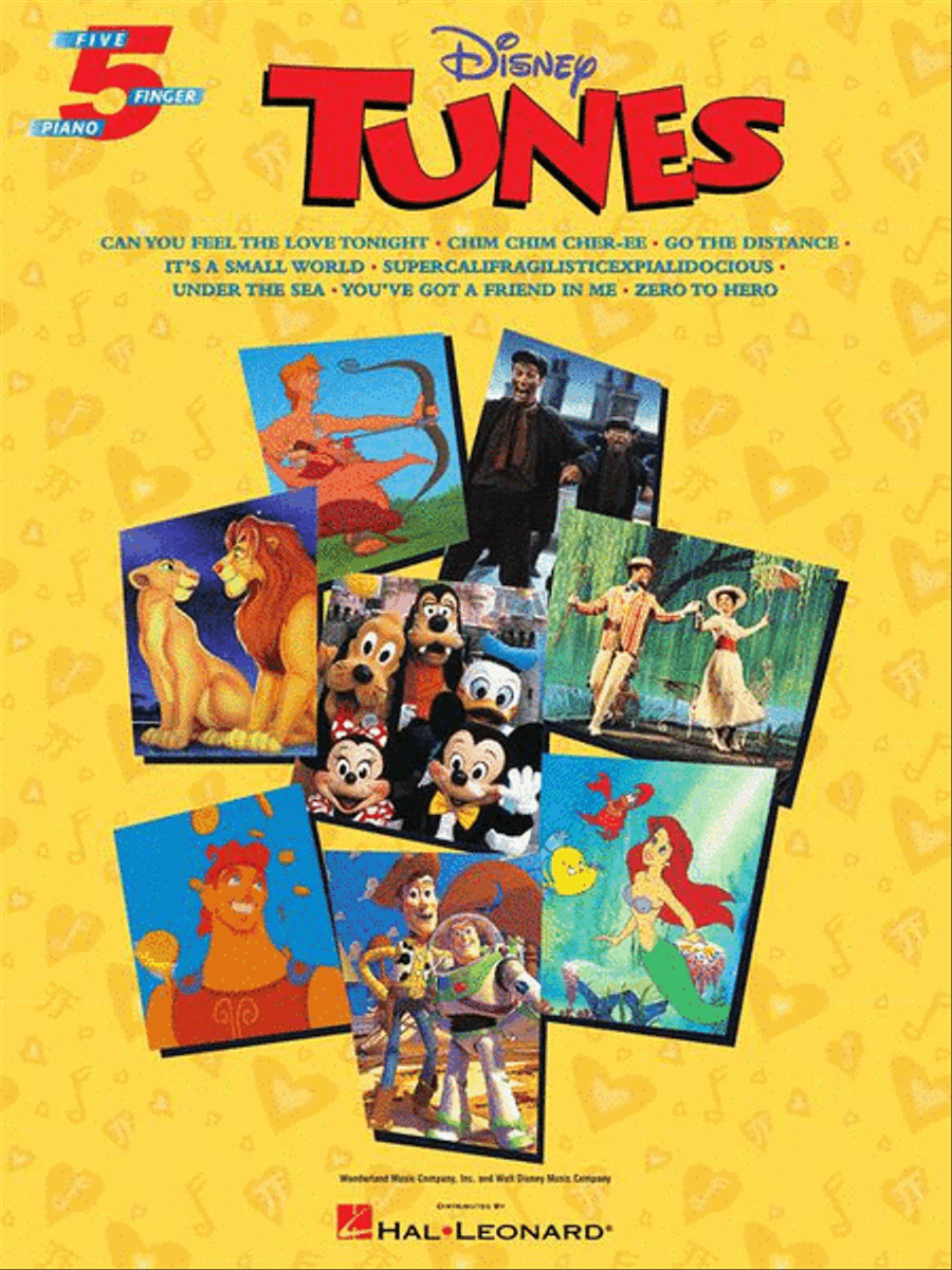 Disney Tunes Easy Piano scores gallery preview page 3