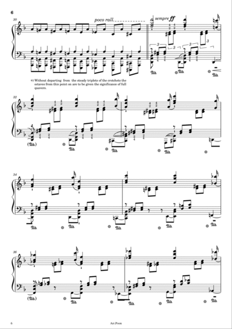 Liszt- Mazeppa S. 139 Transcendental Étude No.4 - Original With Fingered For Piano Solo Piano Solo scores gallery preview page 6