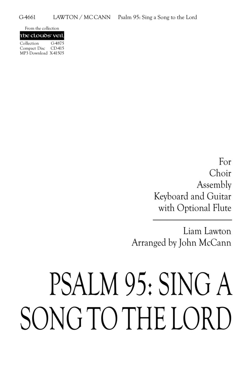 Psalm 95: Sing a Song to the Lord | Download Edition image number null