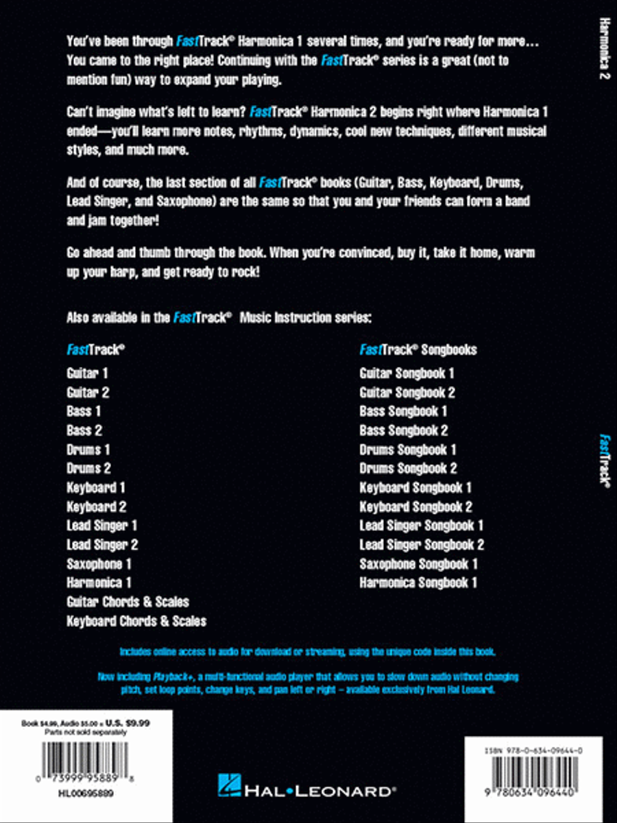 FastTrack Harmonica Method Book 2 image number null