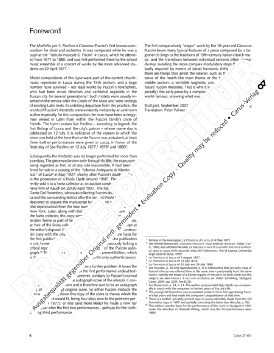 Mottetto per San Paolino Mottetto per San Paolino 4-Part scores gallery preview page 5