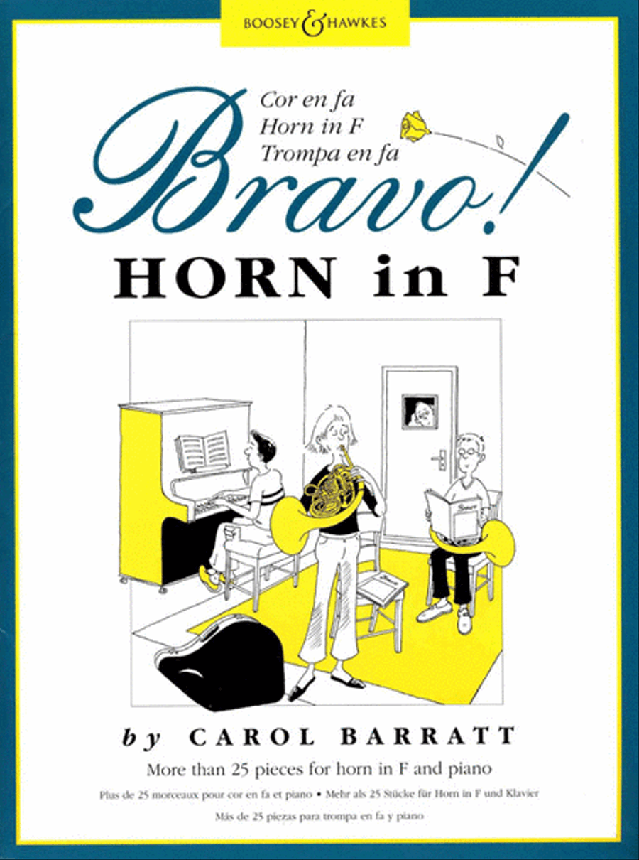 Bravo! Horn Piano Accompaniment scores gallery preview page 1
