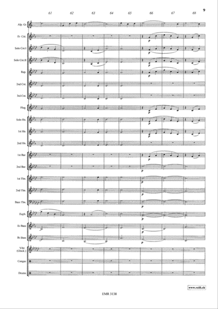 Largo Brass Band scores gallery preview page 10