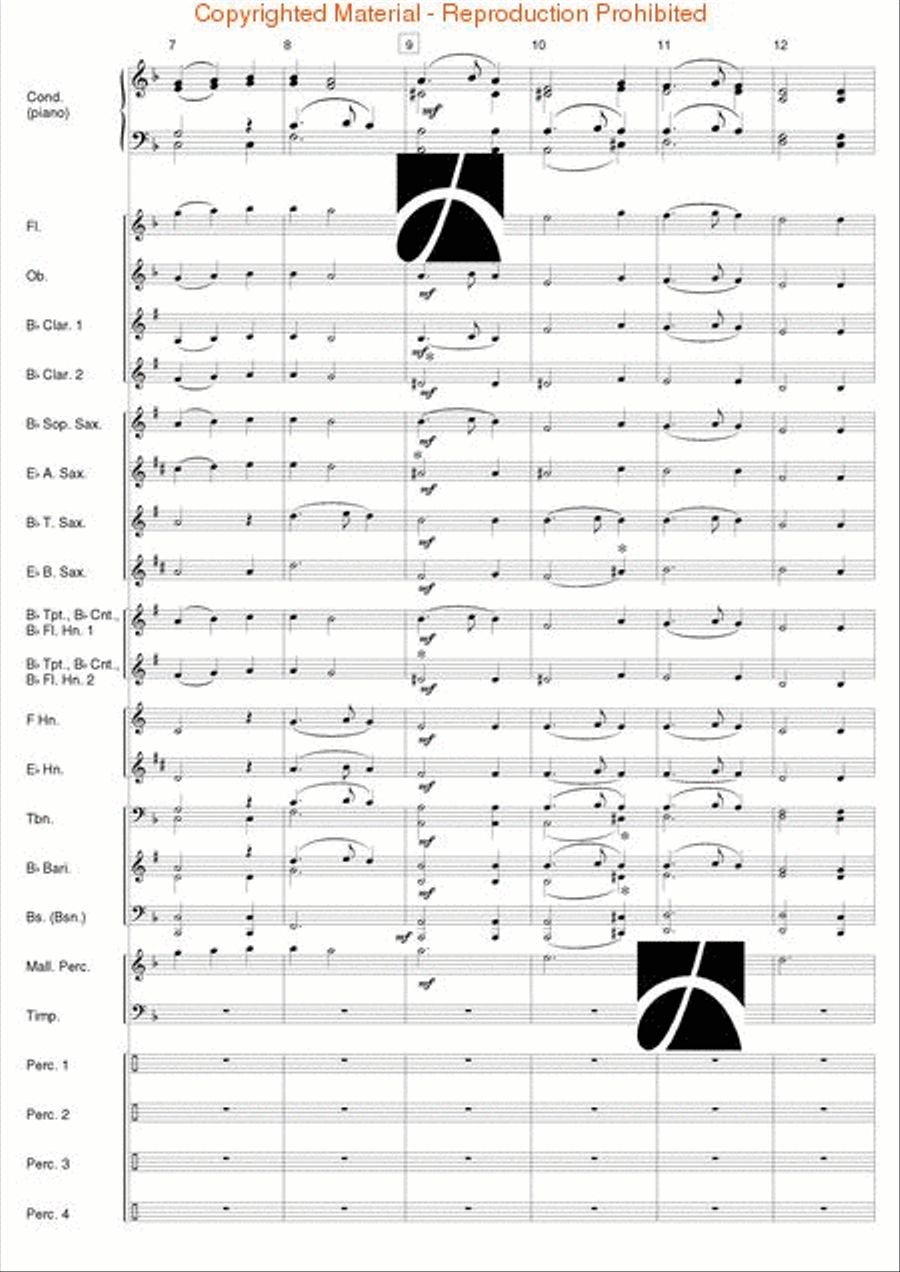 Band Time Christmas Concert Band scores gallery preview page 81