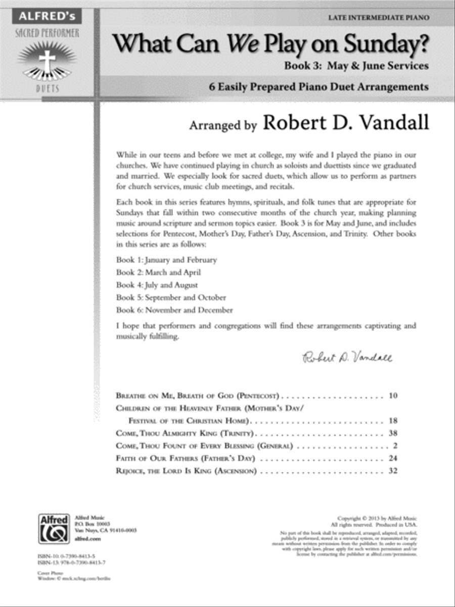 What Can We Play on Sunday? May & June Services, Book 3 Small Ensemble scores gallery preview page 2