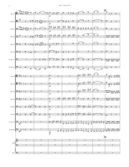 Judex Crederis from Te Deum for Trombone Choir and Organ