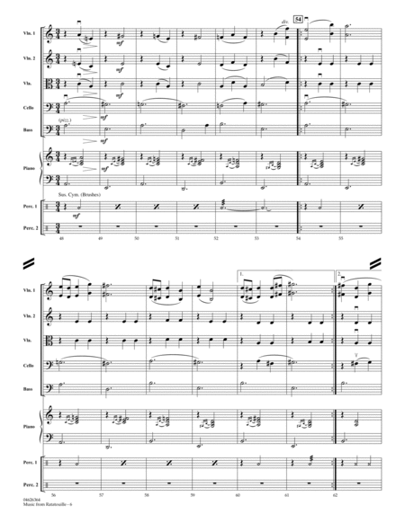 Music from Ratatouille - Full Score