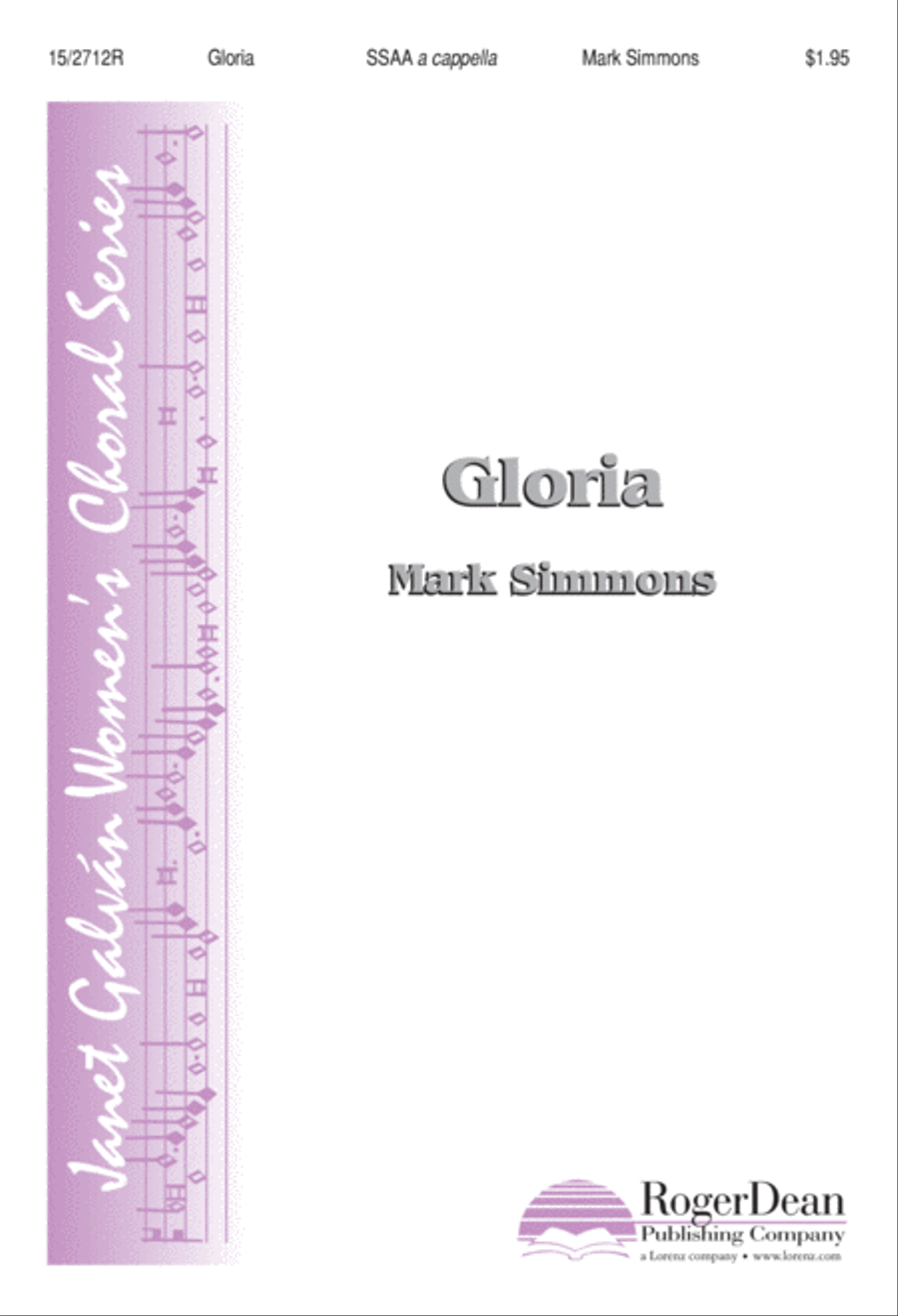 Gloria SSAA scores gallery preview page 1