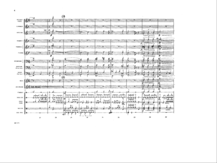 Salute To Glenn Miller Marching Band scores gallery preview page 5