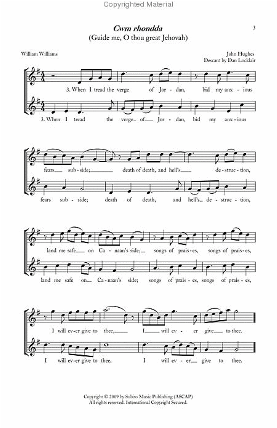 Descants to Traditional Hymns Choir scores gallery preview page 4