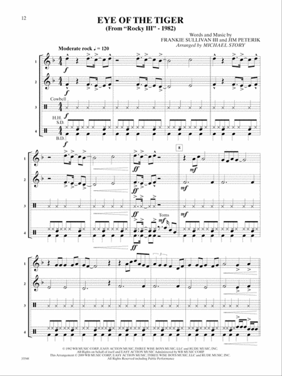Movie Quartets for All Movie Quartets for All Small Ensemble scores gallery preview page 3