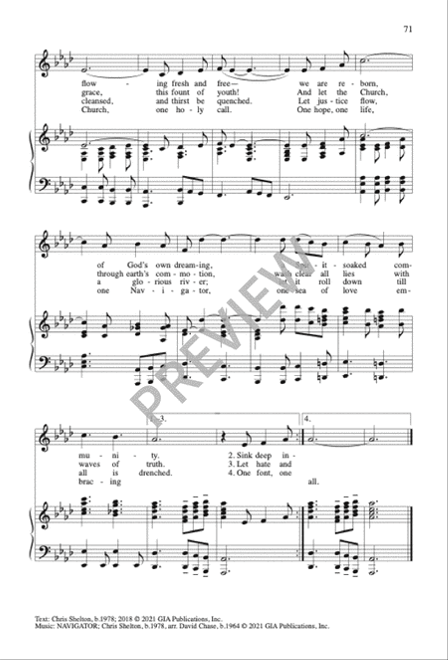 Sing No Empty Alleluias Sacred scores gallery preview page 65