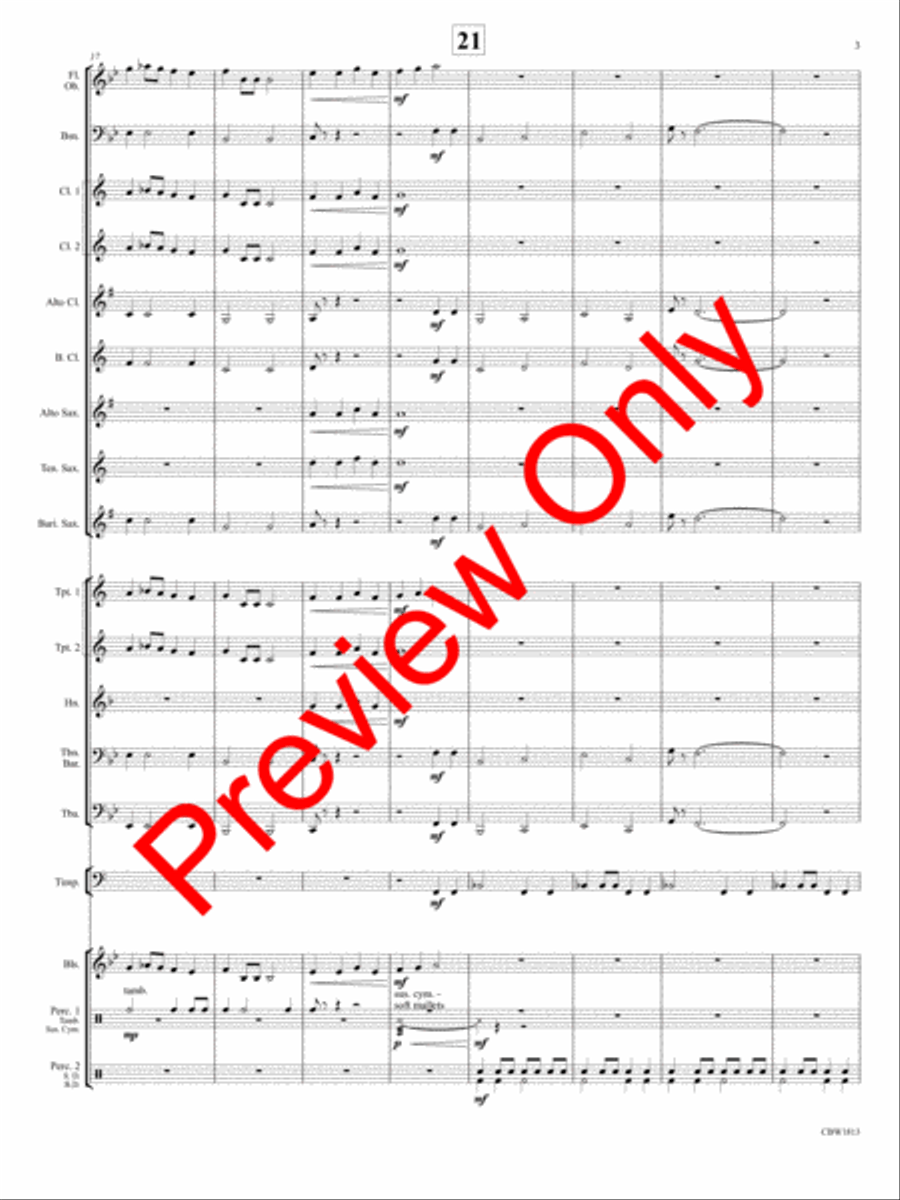 All Things Possible Concert Band scores gallery preview page 6