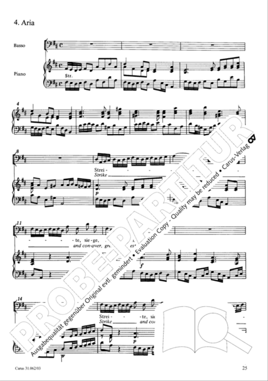 Now come, the nation's Saviour (Nun komm, der Heiden Heiland) 4-Part scores gallery preview page 26