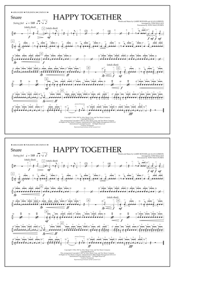 Happy Together - Snare