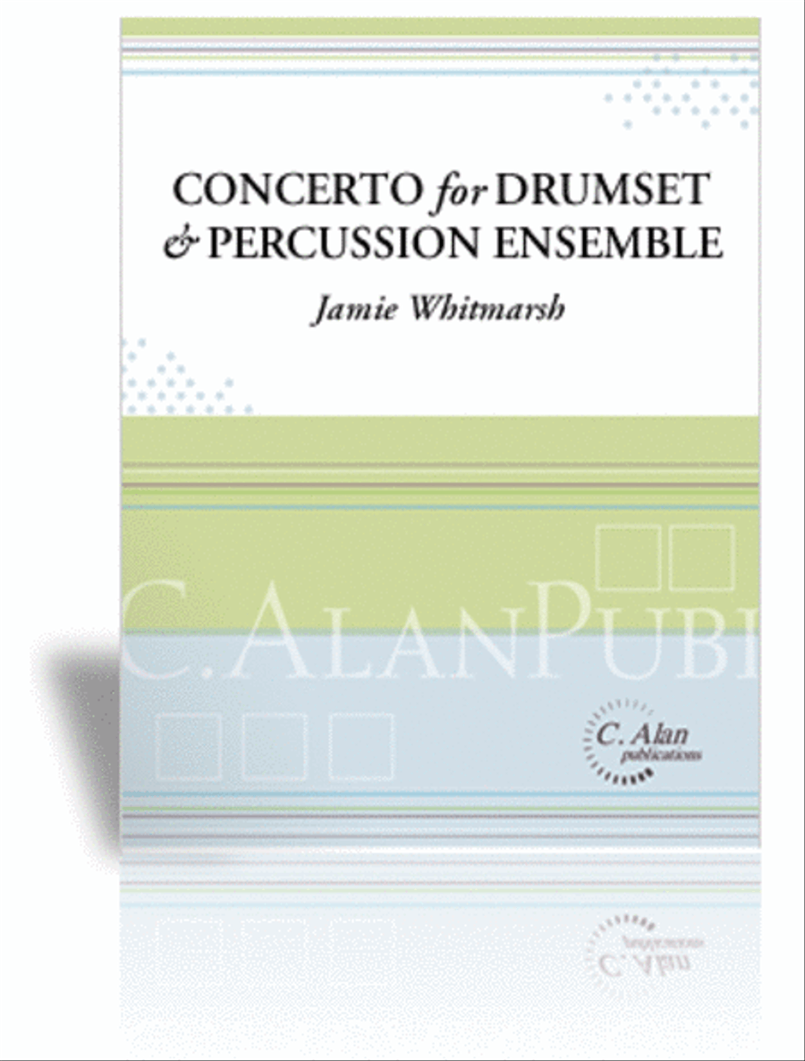 Concerto for Drumset and Percussion Ensemble (score & parts) Percussion Ensemble scores gallery preview page 1