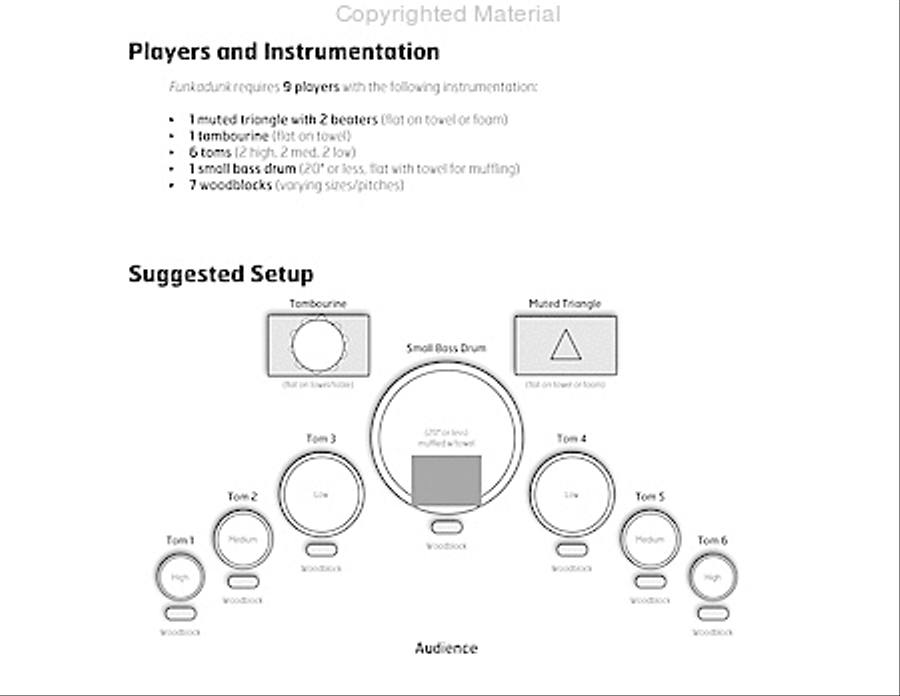 Funkadunk Percussion Ensemble scores gallery preview page 3