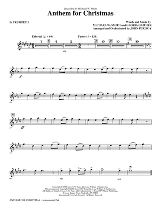 Anthem for Christmas - Bb Trumpet 1