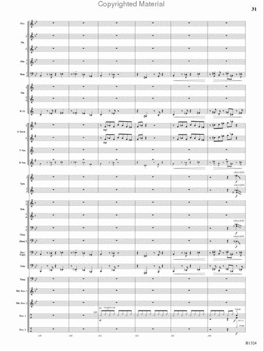 Fusion Concert Band scores gallery preview page 30